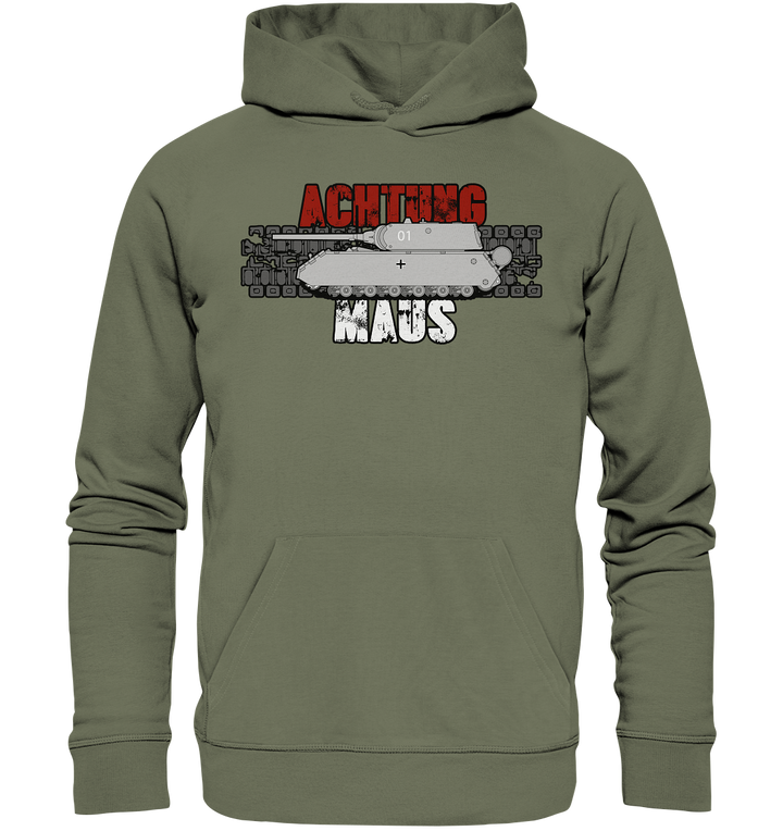 "Achtung Maus" - Premium Unisex Hoodie