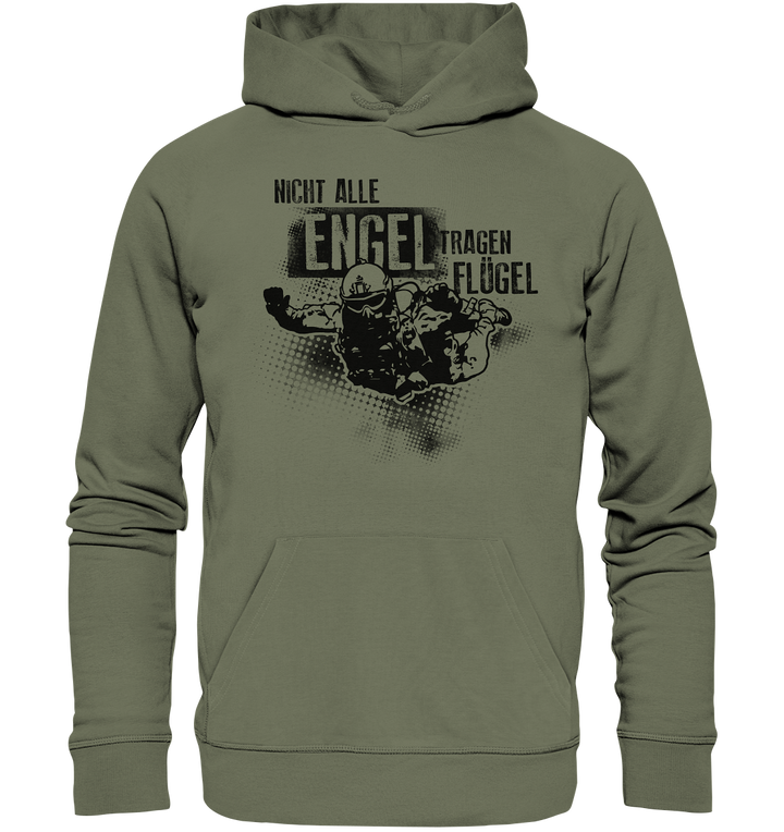 "Nicht alle Engel tragen Flügel" - Premium Unisex Hoodie