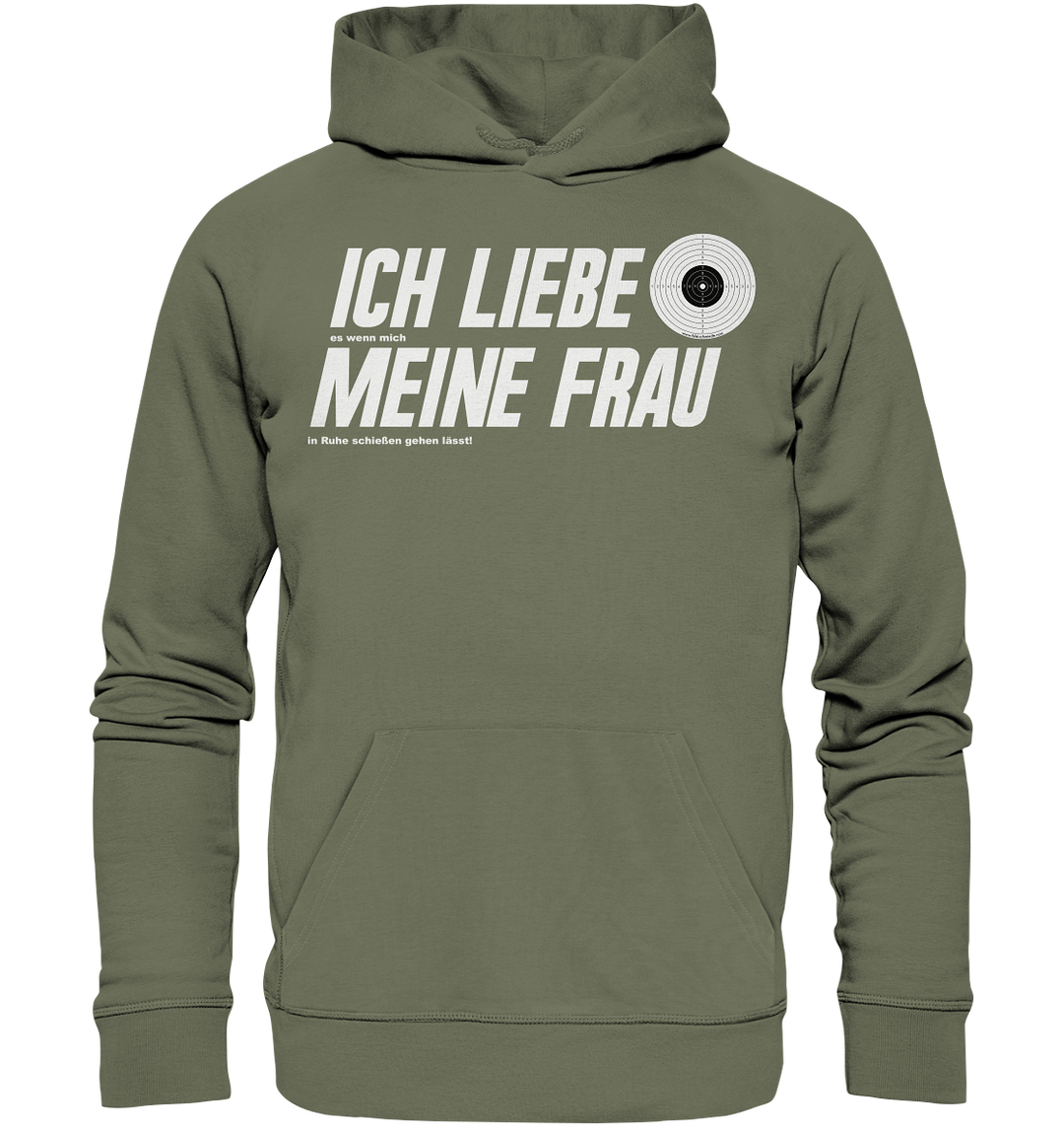 "Ich liebe meine Frau"  - Premium Unisex Hoodie