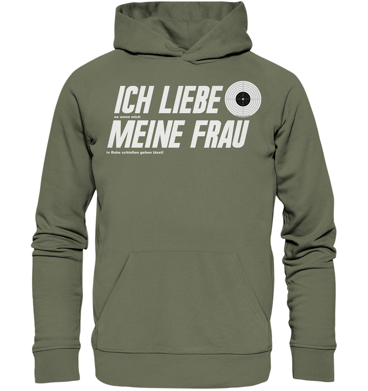 "Ich liebe meine Frau"  - Premium Unisex Hoodie