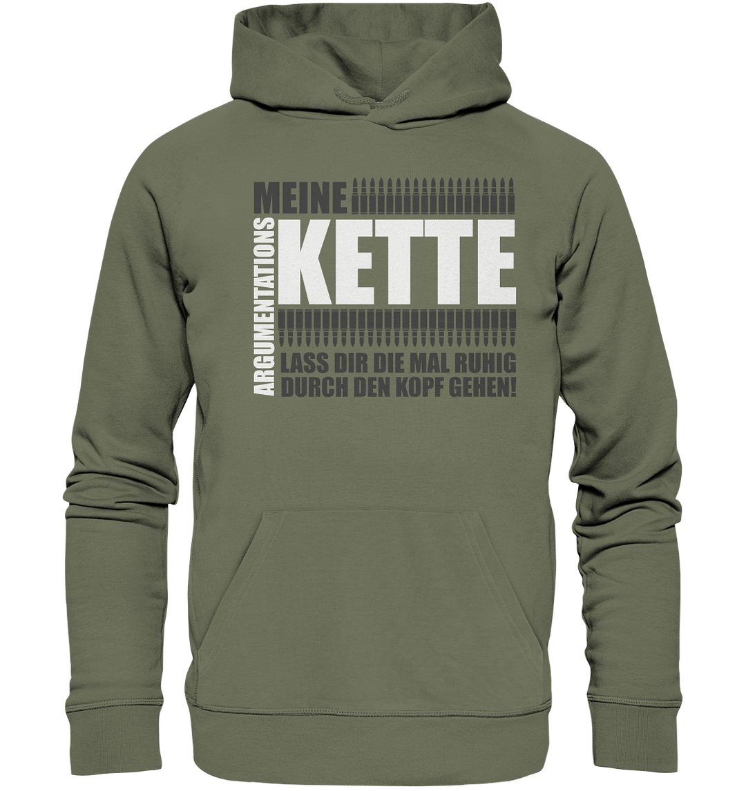 "Argumentationskette" - Premium Unisex Hoodie