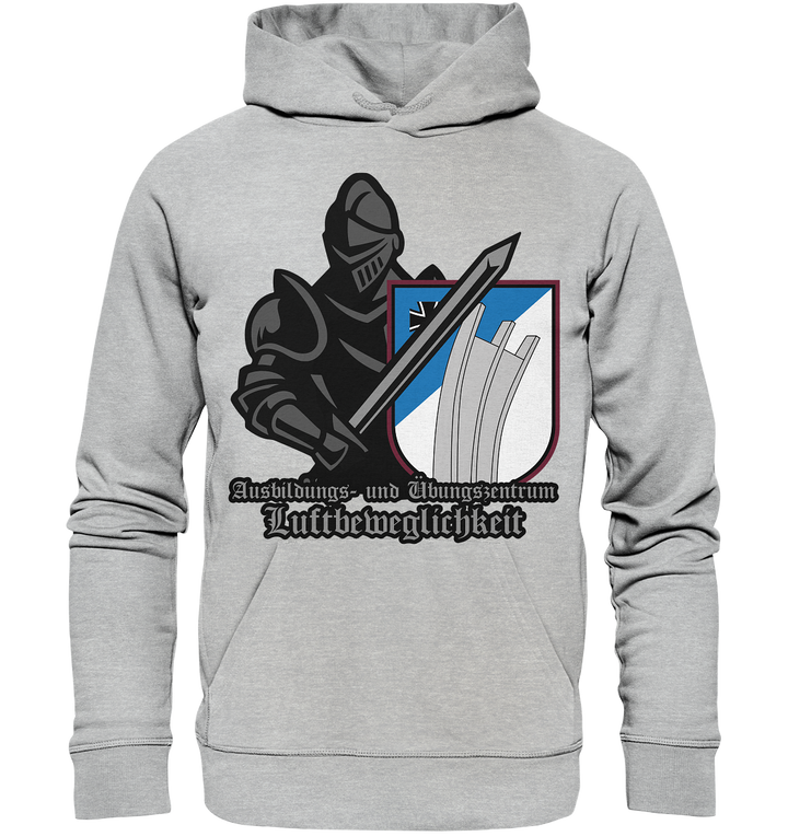 "Ausbildungs- und Übungszentrum Luftbeweglichkeit - Ritter"  - Premium Unisex Hoodie
