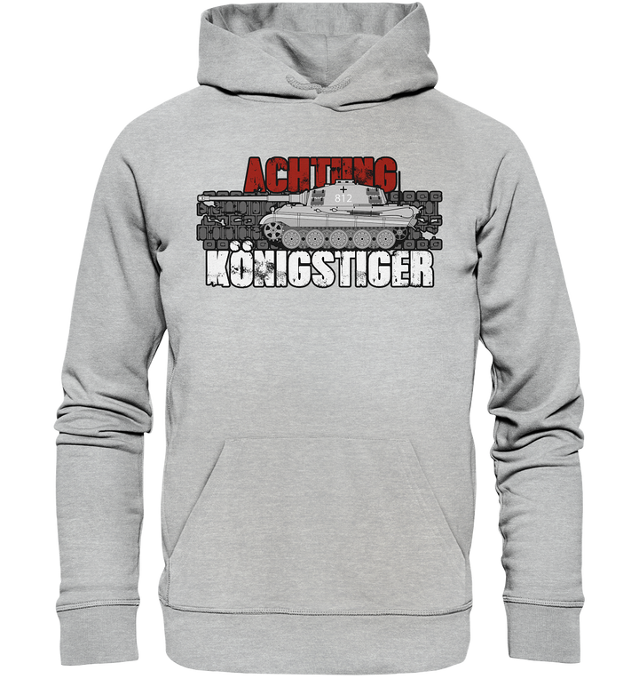 "Achtung Königstiger" - Premium Unisex Hoodie