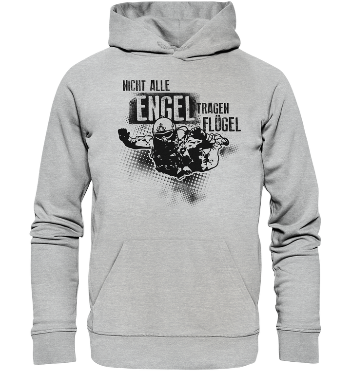 "Nicht alle Engel tragen Flügel" - Premium Unisex Hoodie