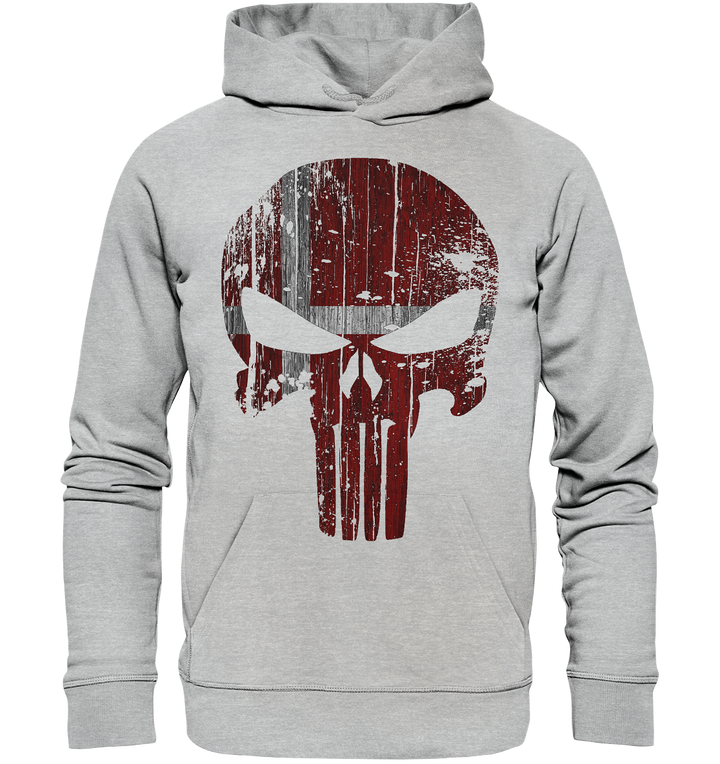 "Denmark Skull" - Premium Unisex Hoodie