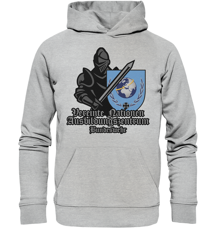 "Vereinte Nationen Ausbildungszentrum Bundeswehr - Ritter" - Premium Unisex Hoodie