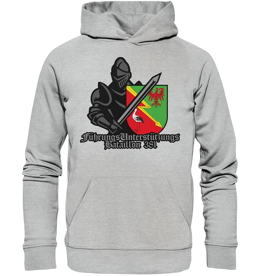 "Führungsunterstützungsbataillon 381 - Ritter" - Premium Unisex Hoodie