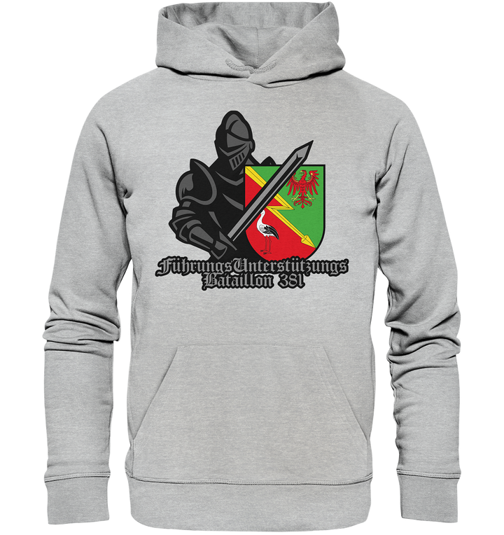 "Führungsunterstützungsbataillon 381 - Ritter" - Premium Unisex Hoodie