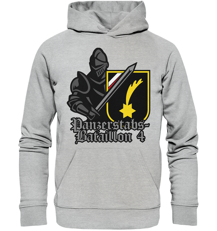 "Panzerstabsbataillon 4 mit Ritter" - Premium Unisex Hoodie