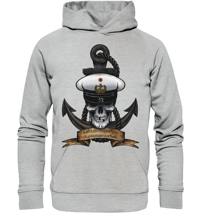 "Marine 52 - Luftfahrzeugwaffen- & munitionstechnik" - Premium Unisex Hoodie