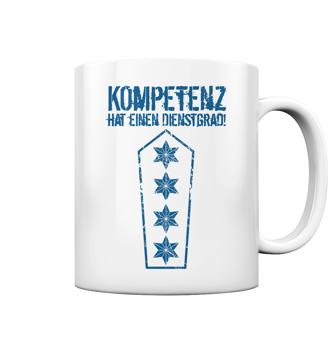 "Polizeihauptmeister" - Tasse glossy