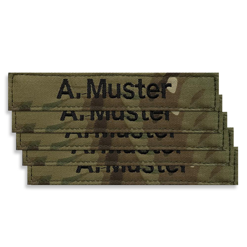 Namensband 5er Set Multicam